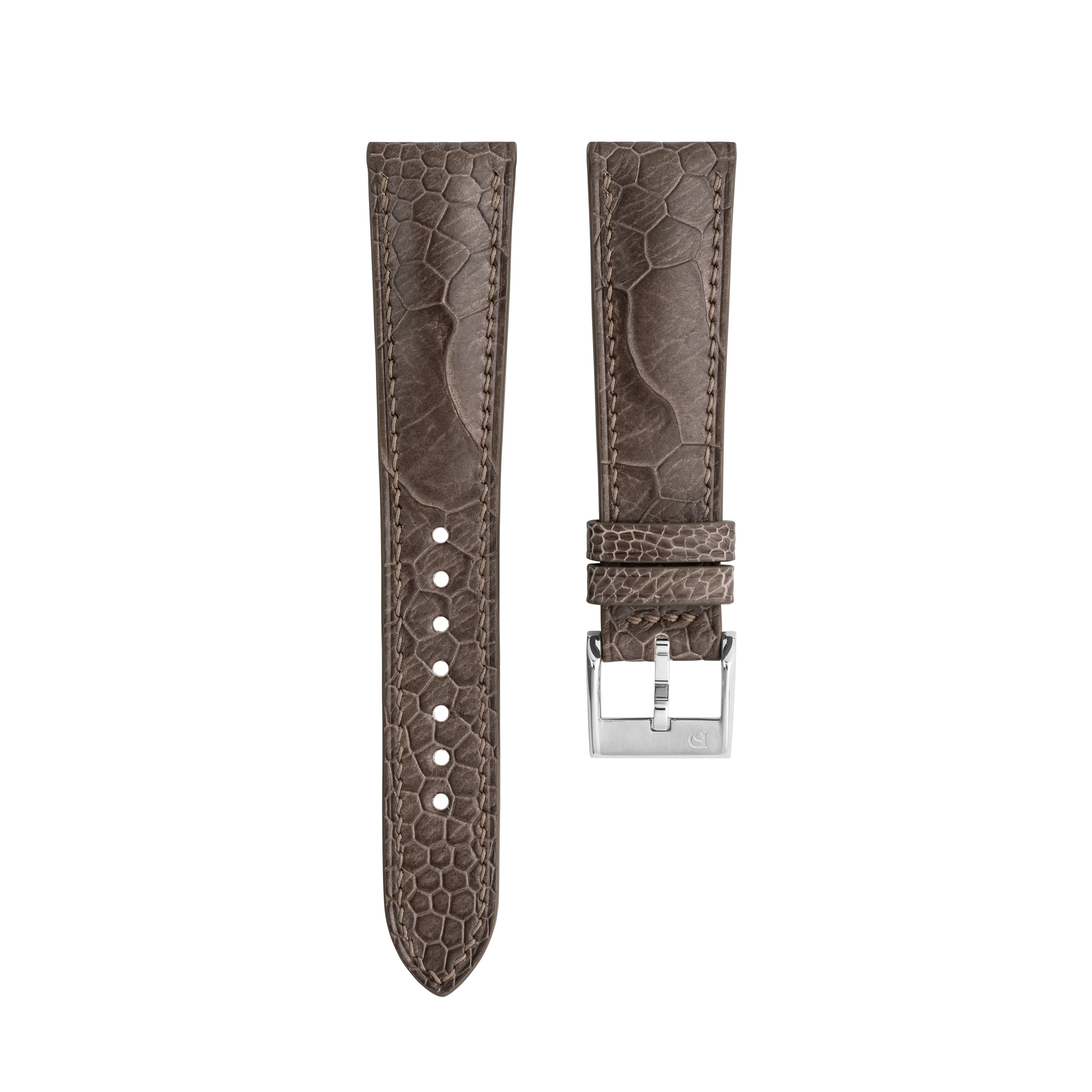 Tapestry Grey Ostrich Leg Signature Strap