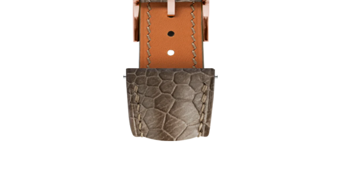 Tapestry Grey Ostrich Leg Signature Strap - Image 6