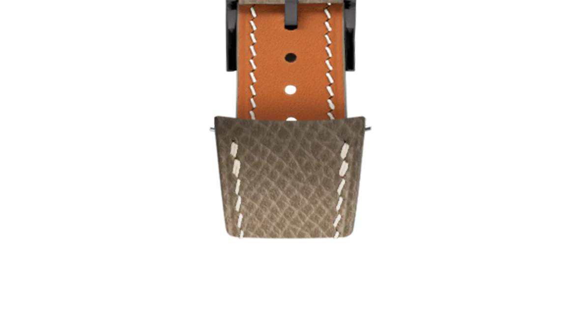 Taupe Epsom Slim (Curved) Strap - Image 12