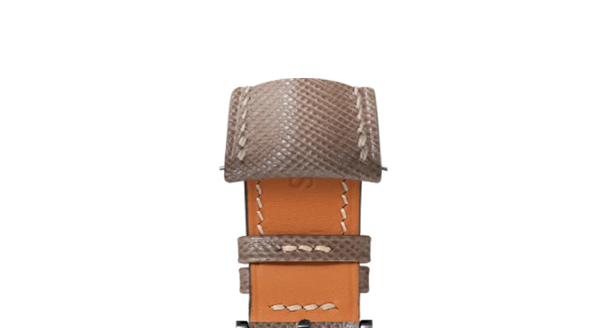 Taupe Saffiano Signature (Curved) Strap - Image 14