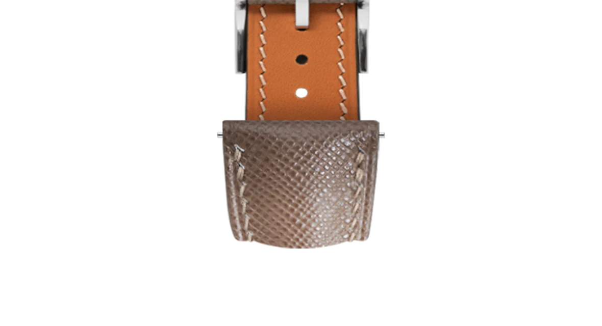 Taupe Saffiano Signature Strap - Image 5