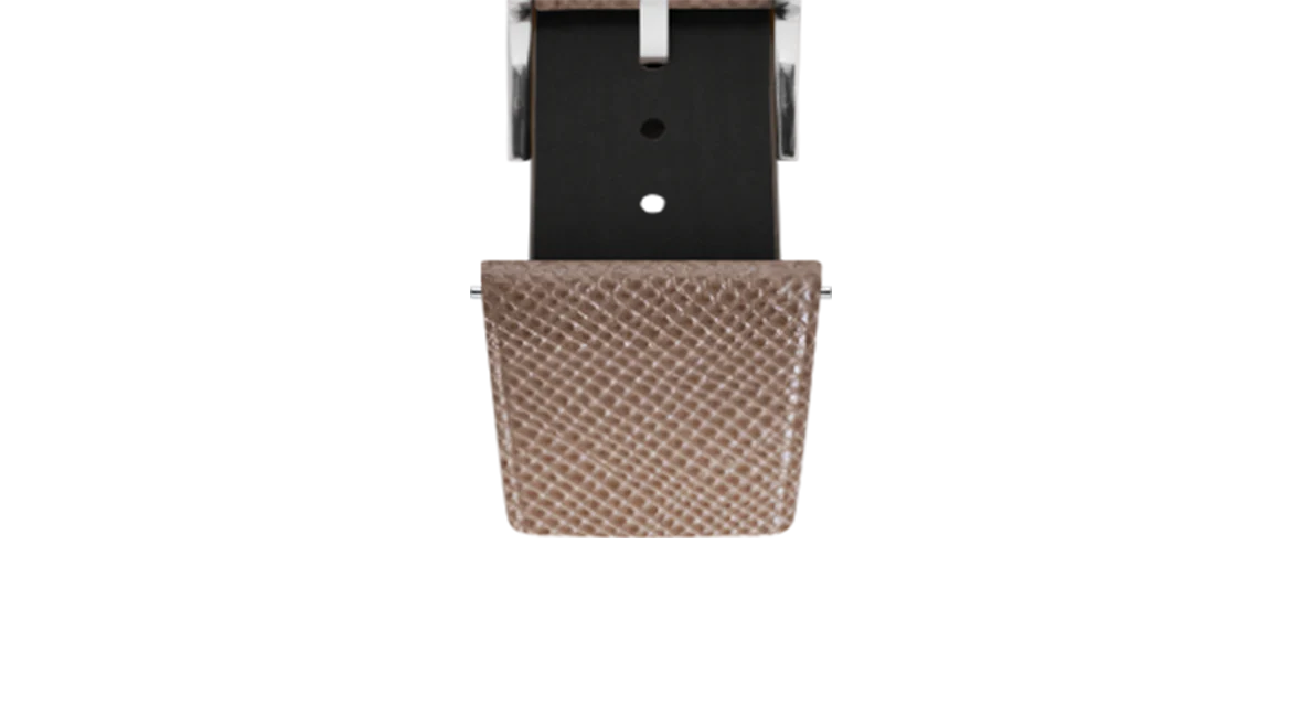 Taupe Saffiano Stitchless Strap - Image 6