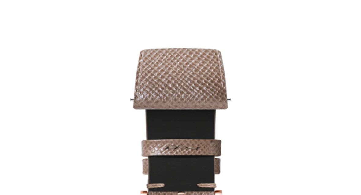 Taupe Saffiano Stitchless Strap - Image 7