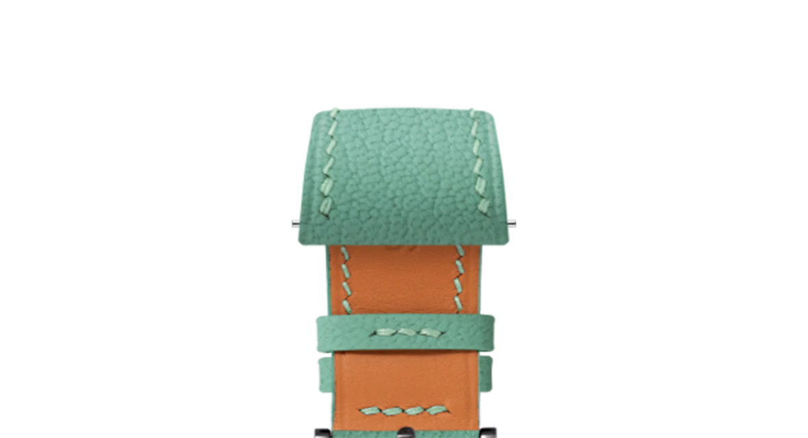 Overstock: Turquoise Chevre Slim Strap - Image 10