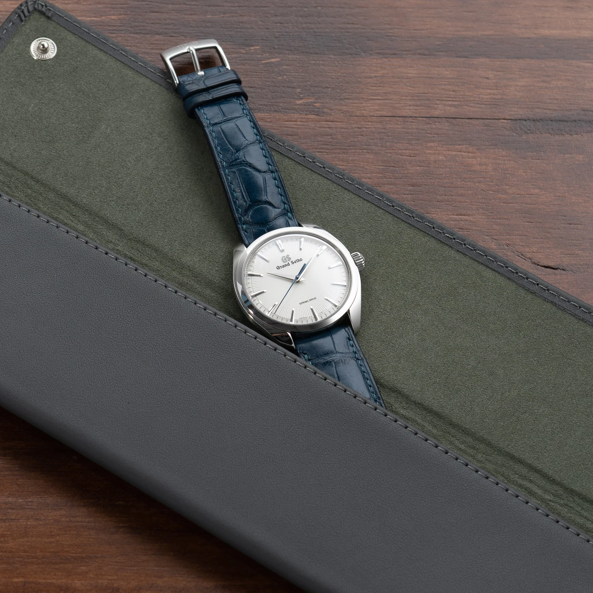 Watch Sleeve - Grey/Green - Image 2