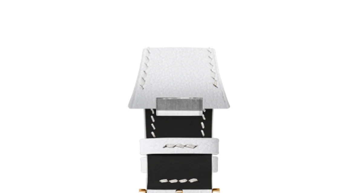 White Chevre Strap for Tissot PRX - Image 10
