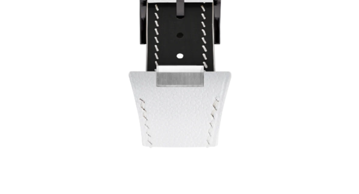 White Chevre Strap for Tissot PRX - Image 13