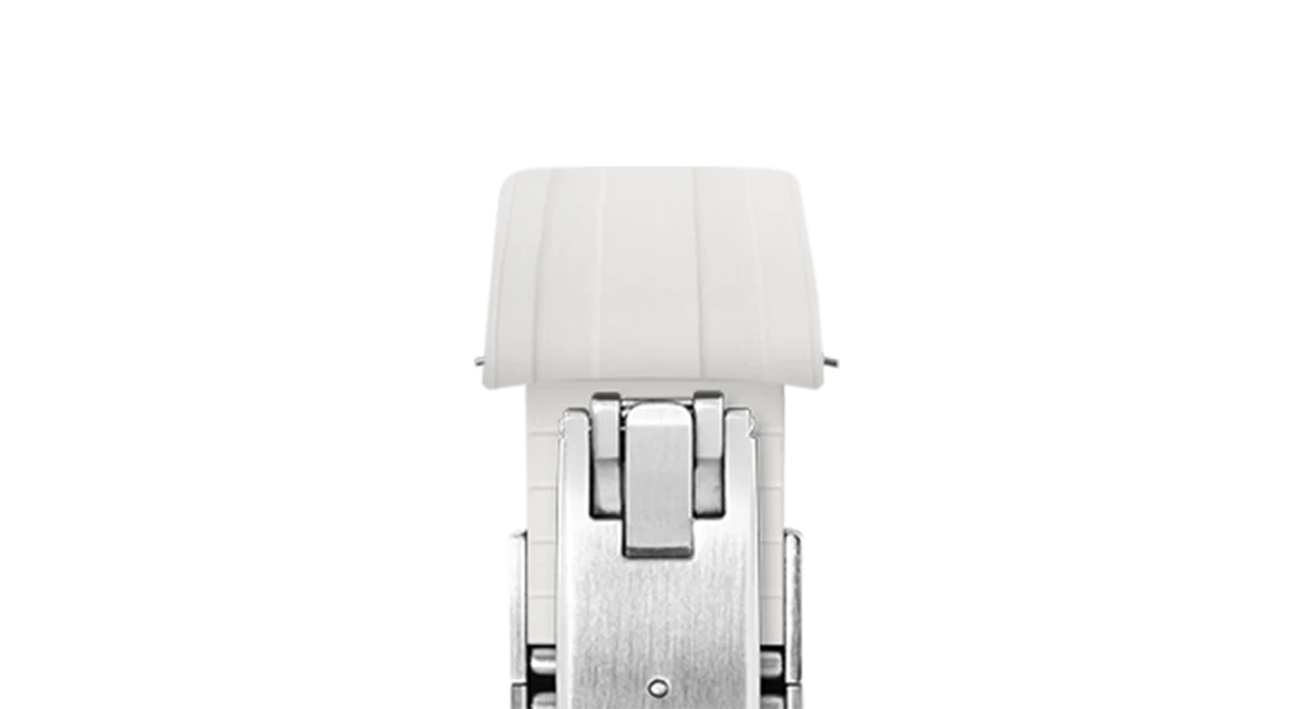 White CTS Rubber Strap for Tudor BB54 - Image 6