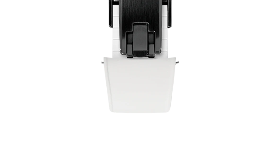 White Curved CTS Rubber Strap - Image 18
