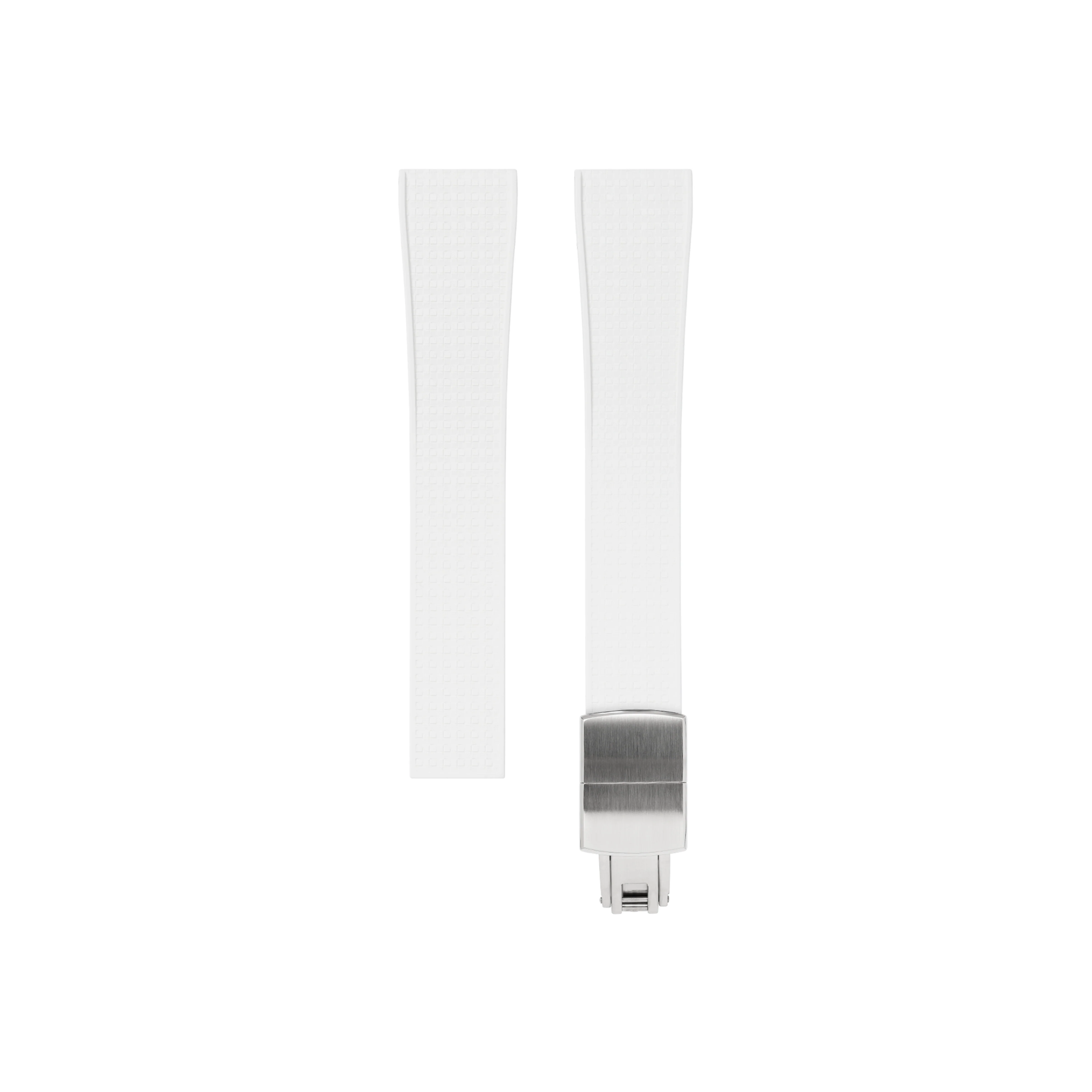 White Mosaic CTS Rubber Strap