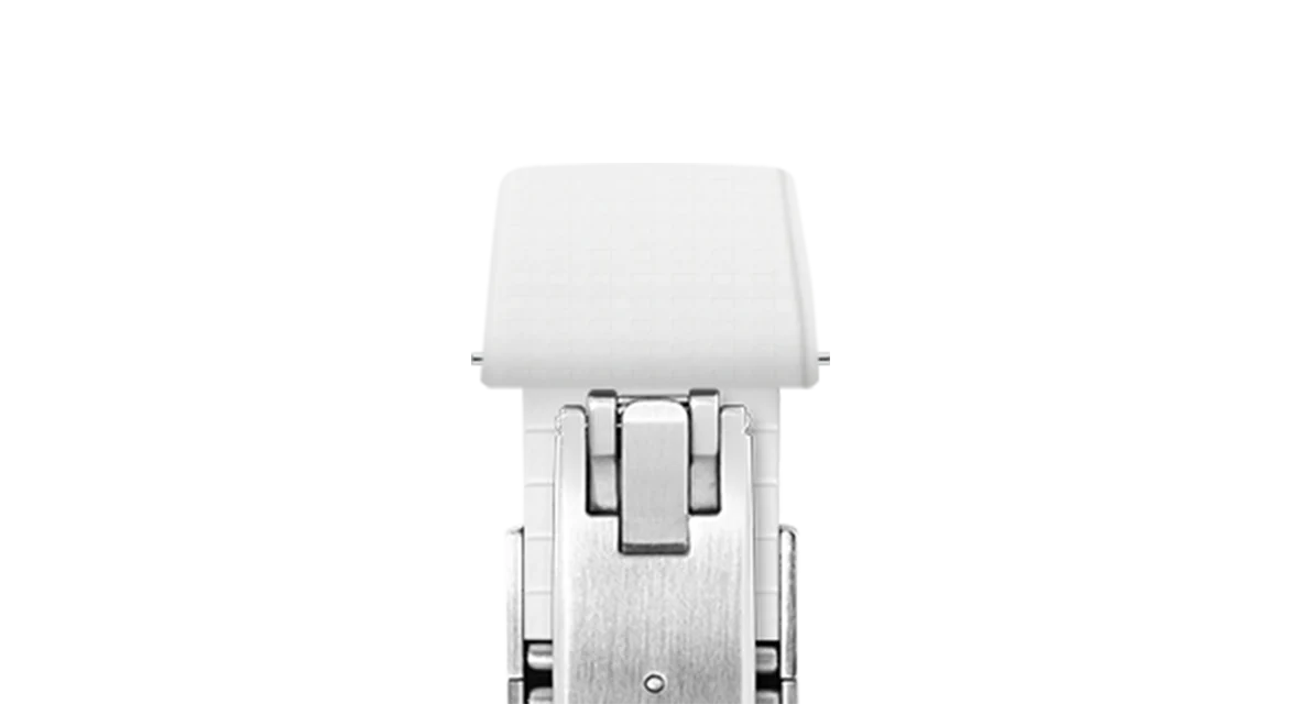 White Mosaic CTS Rubber Strap - Image 7