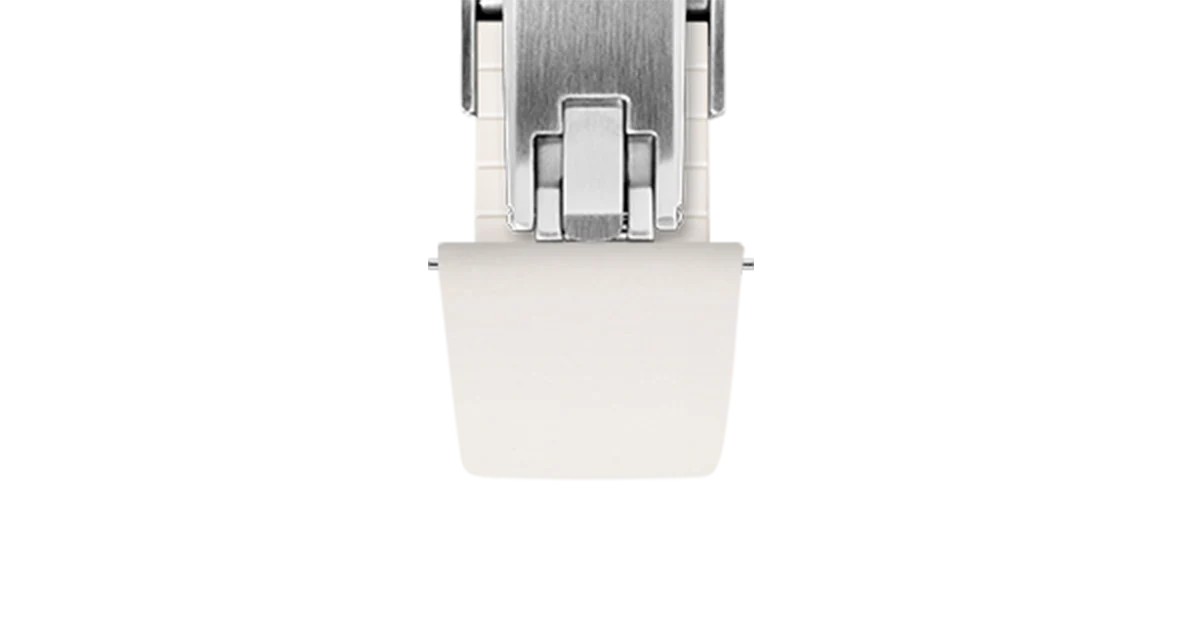 White CTS Rubber Strap - Image 8