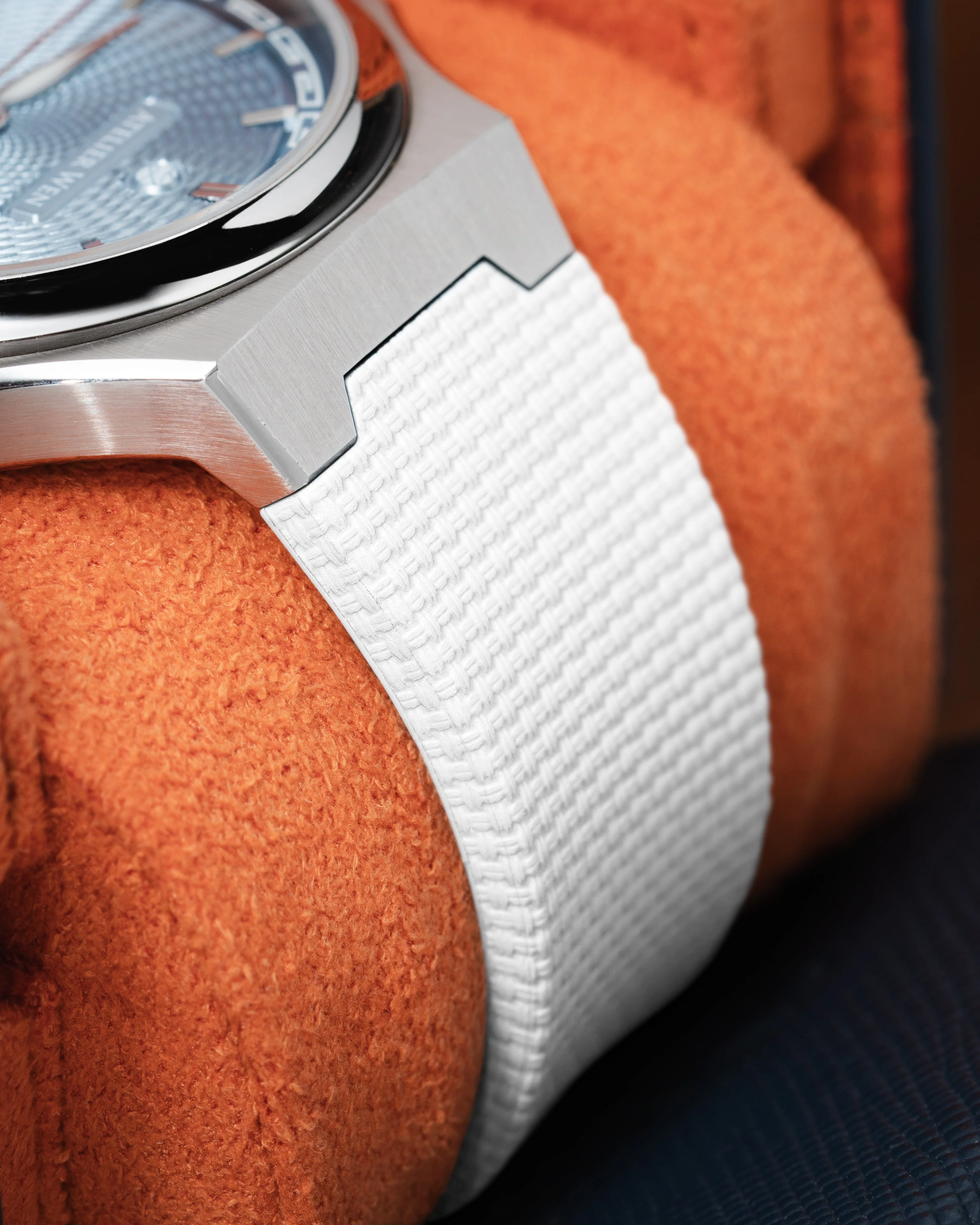 White Sailcloth CTS Rubber Strap for Atelier Wen Perception - Image 3