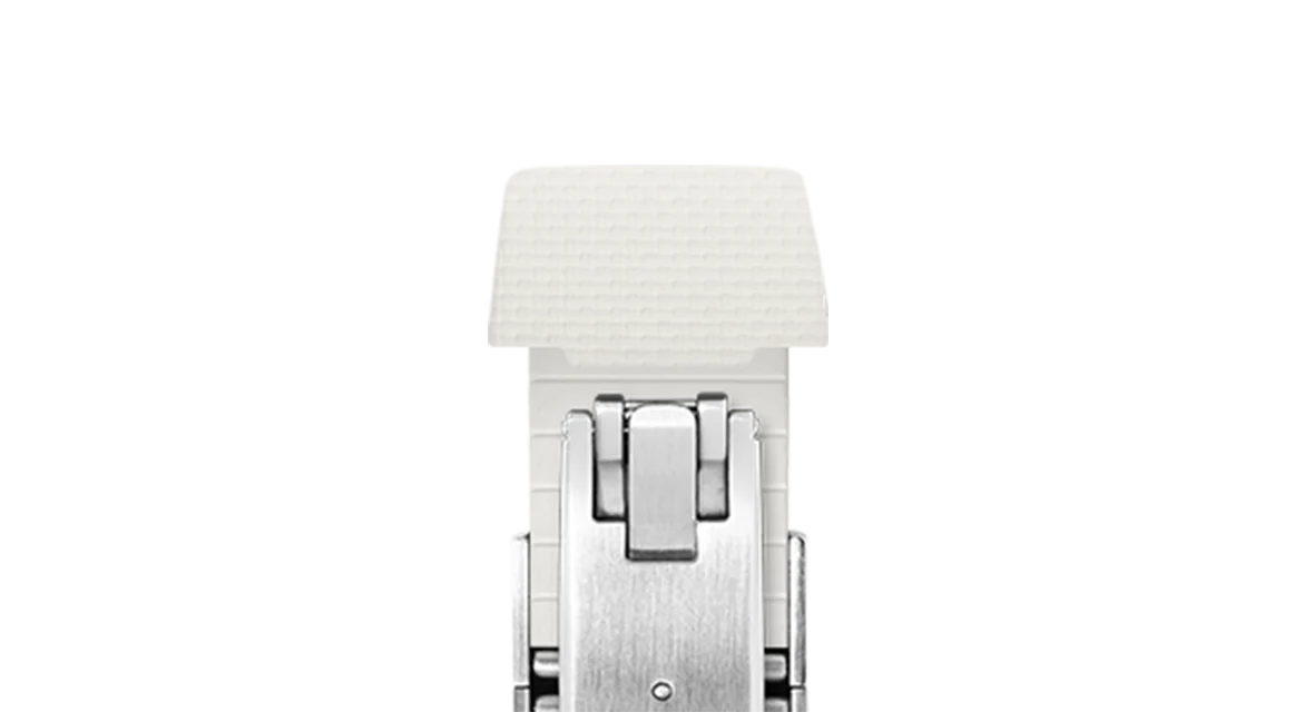 White Sailcloth CTS Rubber Strap for Atelier Wen Perception - Image 6