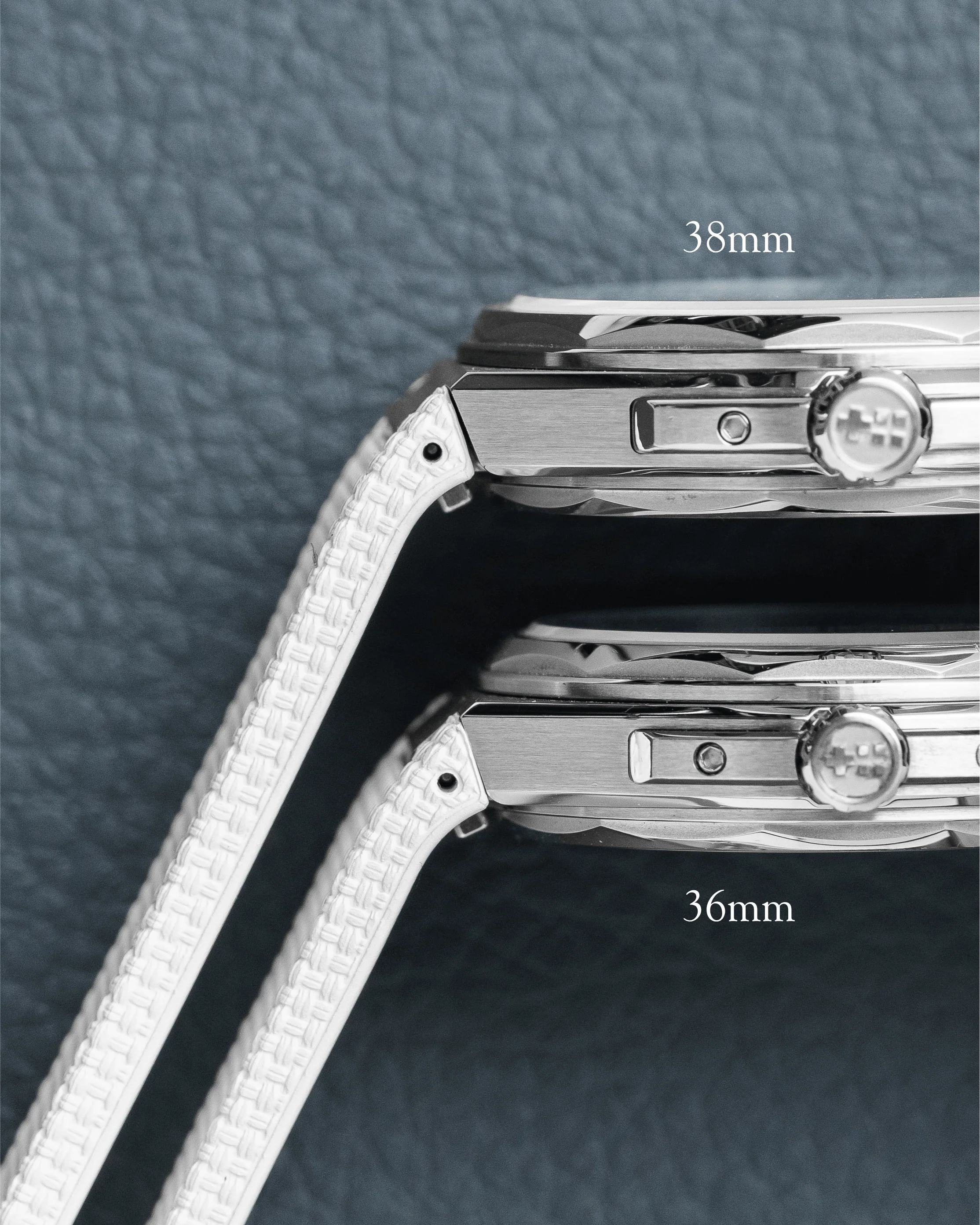 Navy Sailcloth CTS Rubber Strap for Christopher Ward The Twelve - Image 11