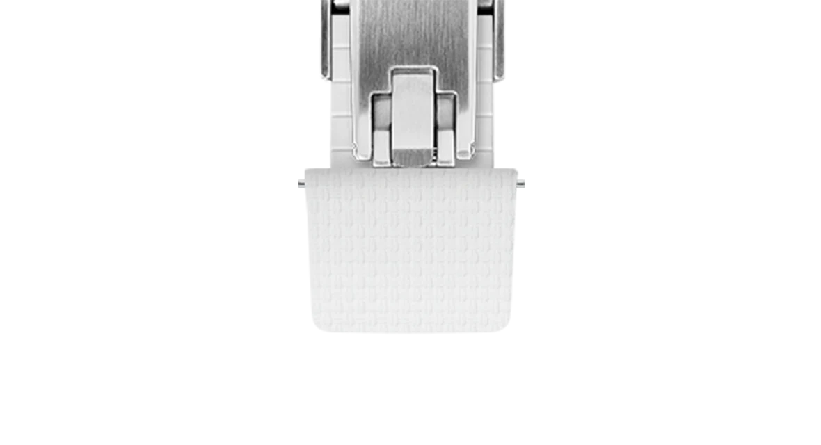White Sailcloth CTS Rubber Strap for F.P. Journe Élégante - Image 8