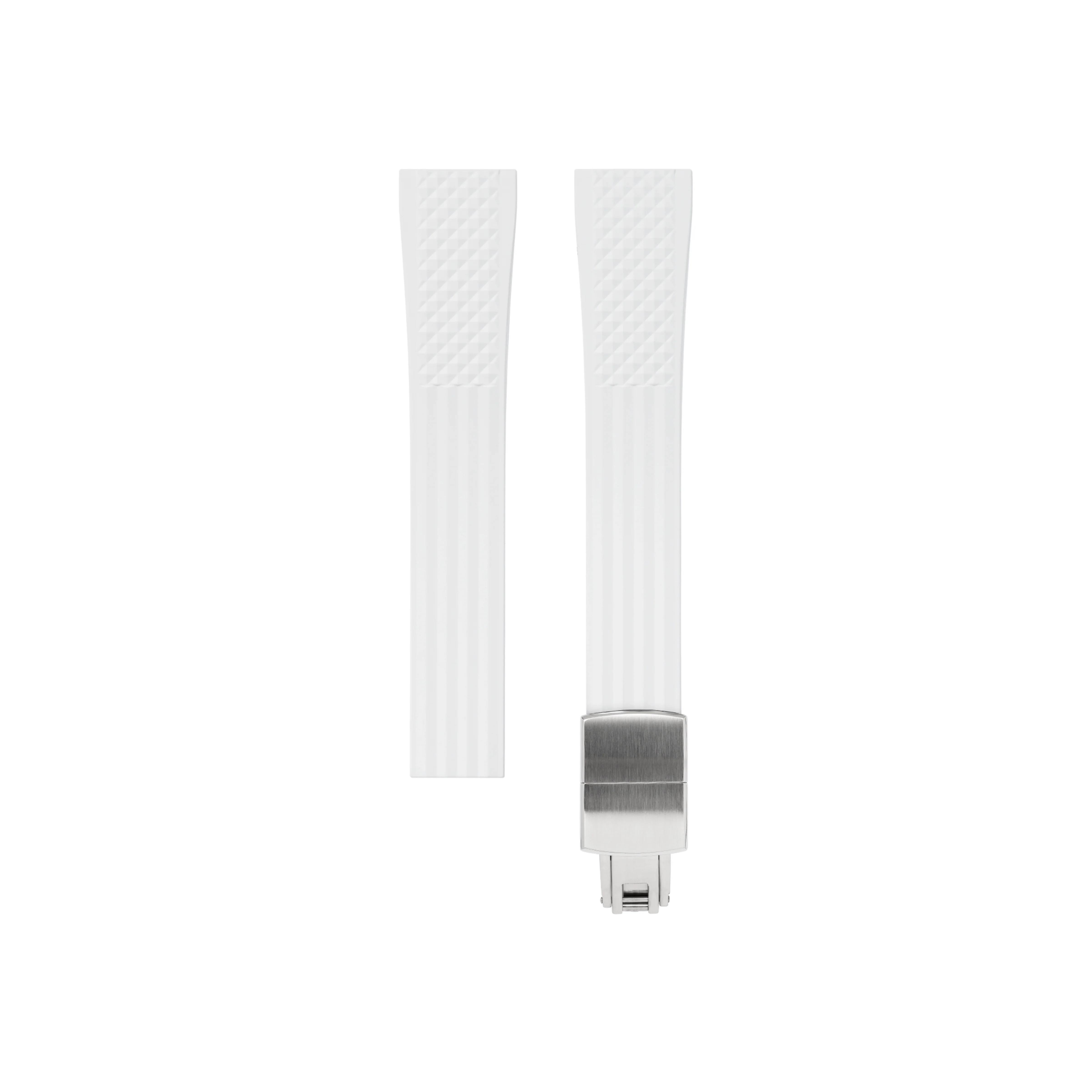 White Waffle CTS Rubber Strap