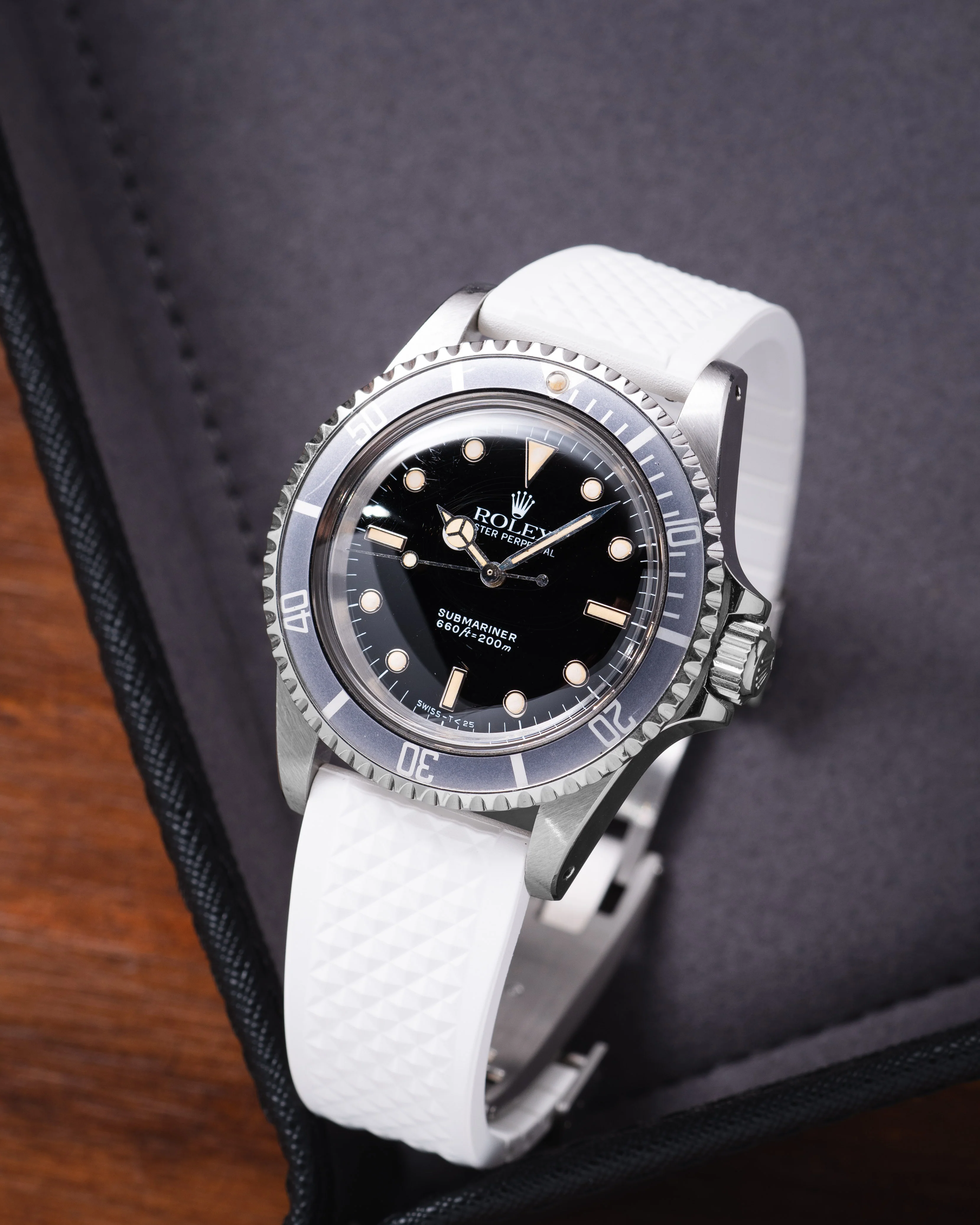 White Waffle CTS Rubber Strap - Image 4
