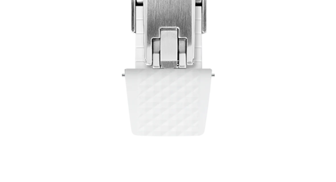 White Waffle CTS Rubber Strap - Image 8