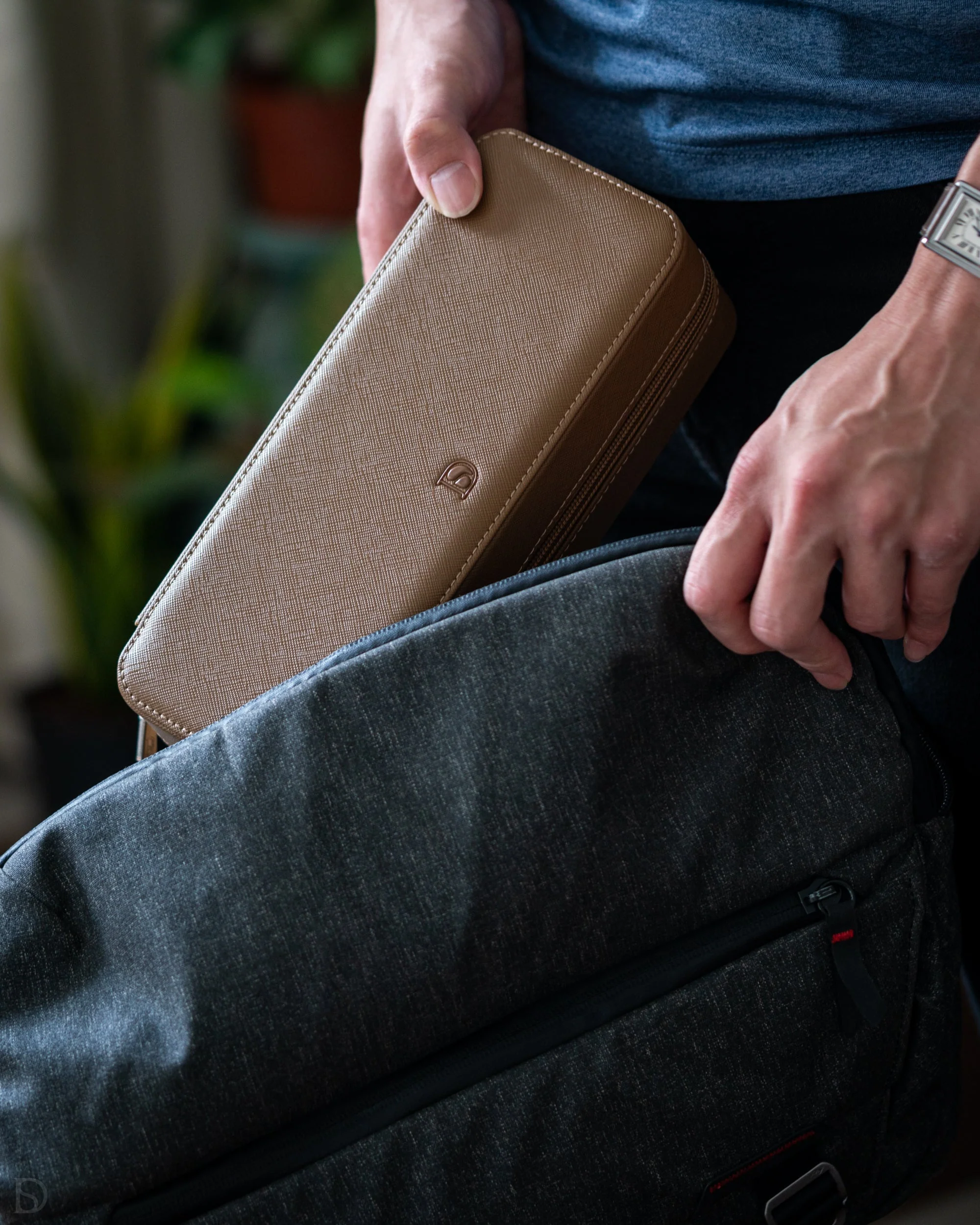 Zip Box (Four) - Brown/Light Brown - Image 4