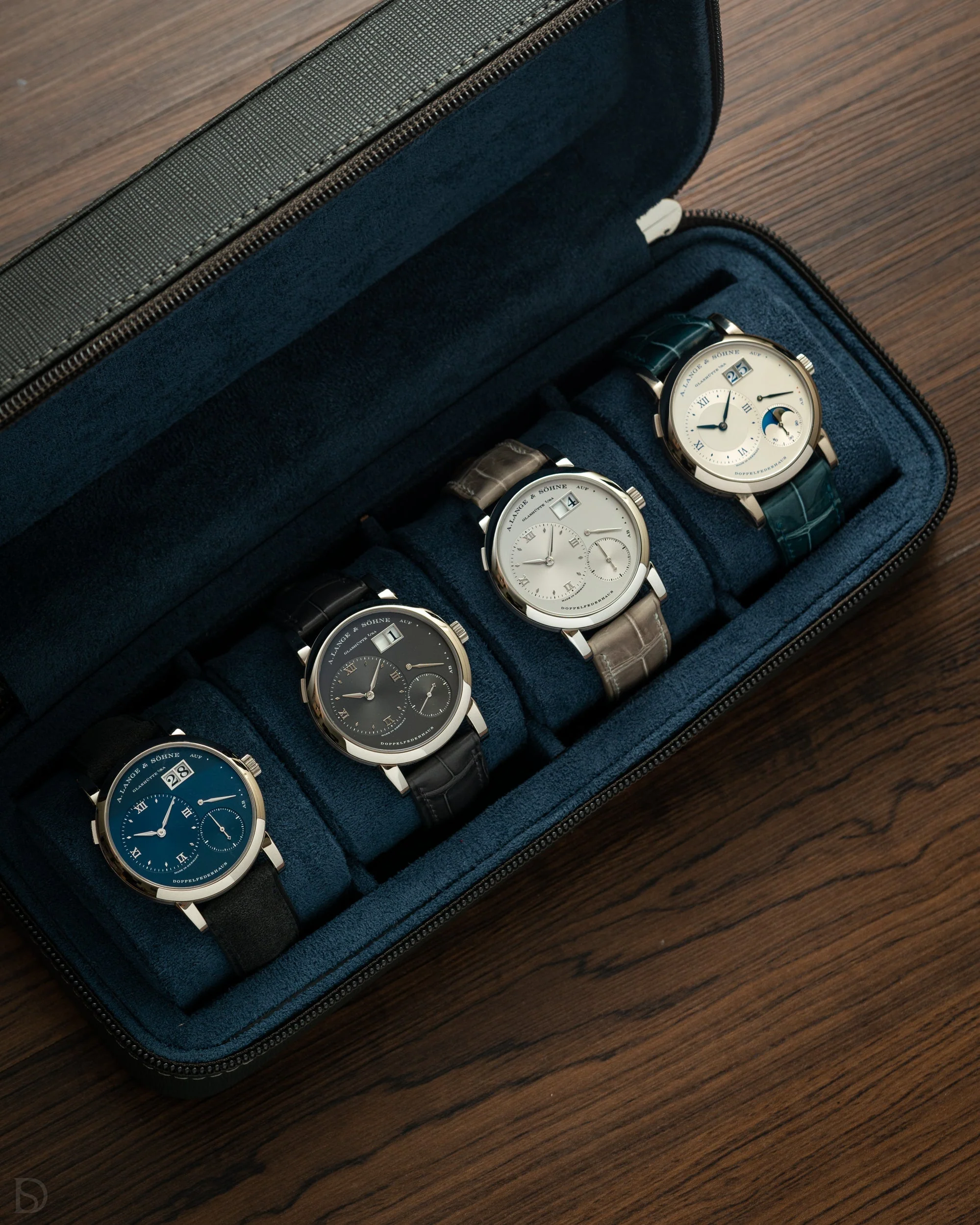 Zip Box (Four) - Grey/Navy - Image 3