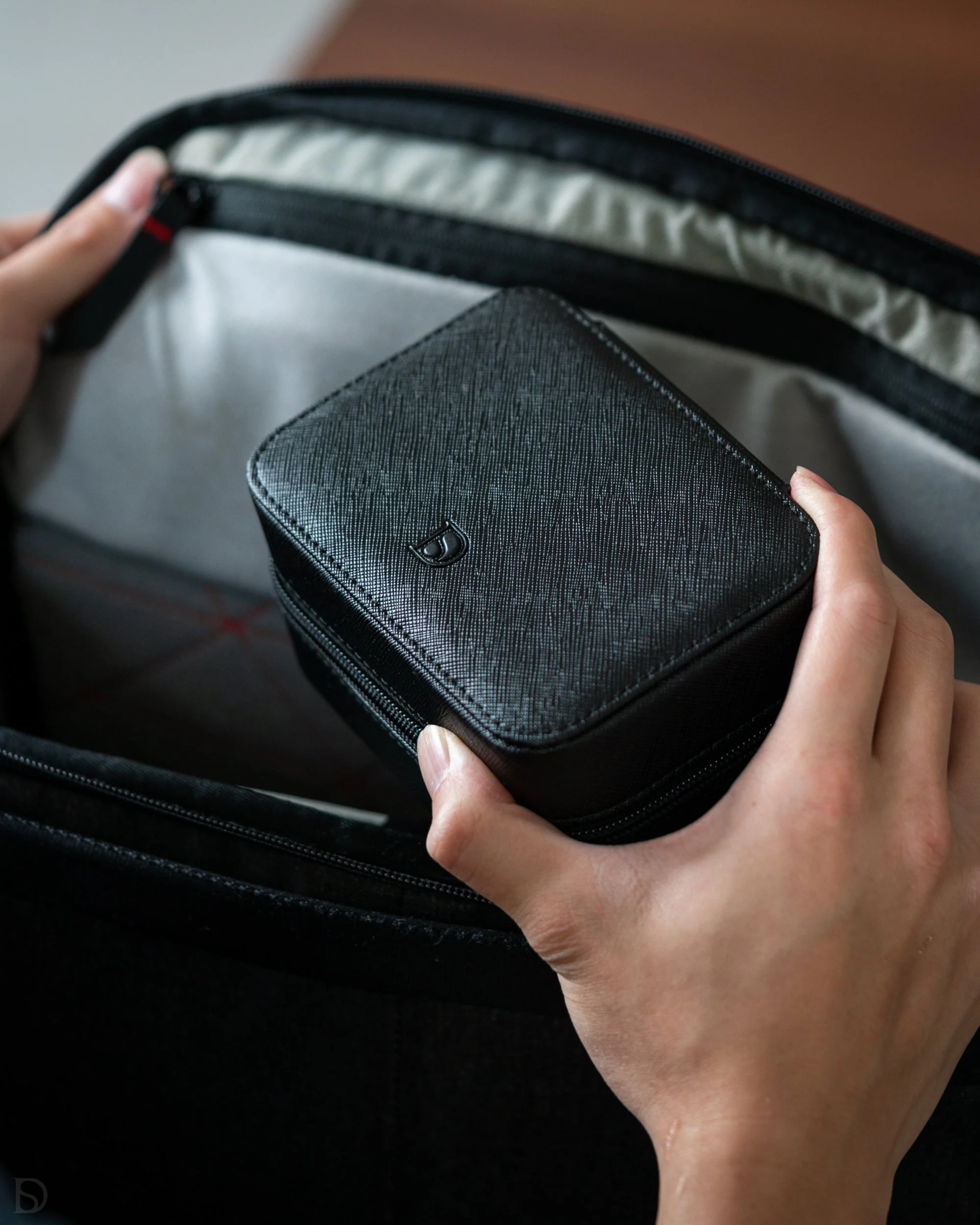 Zip Box (Two) - Black/Grey - Image 4