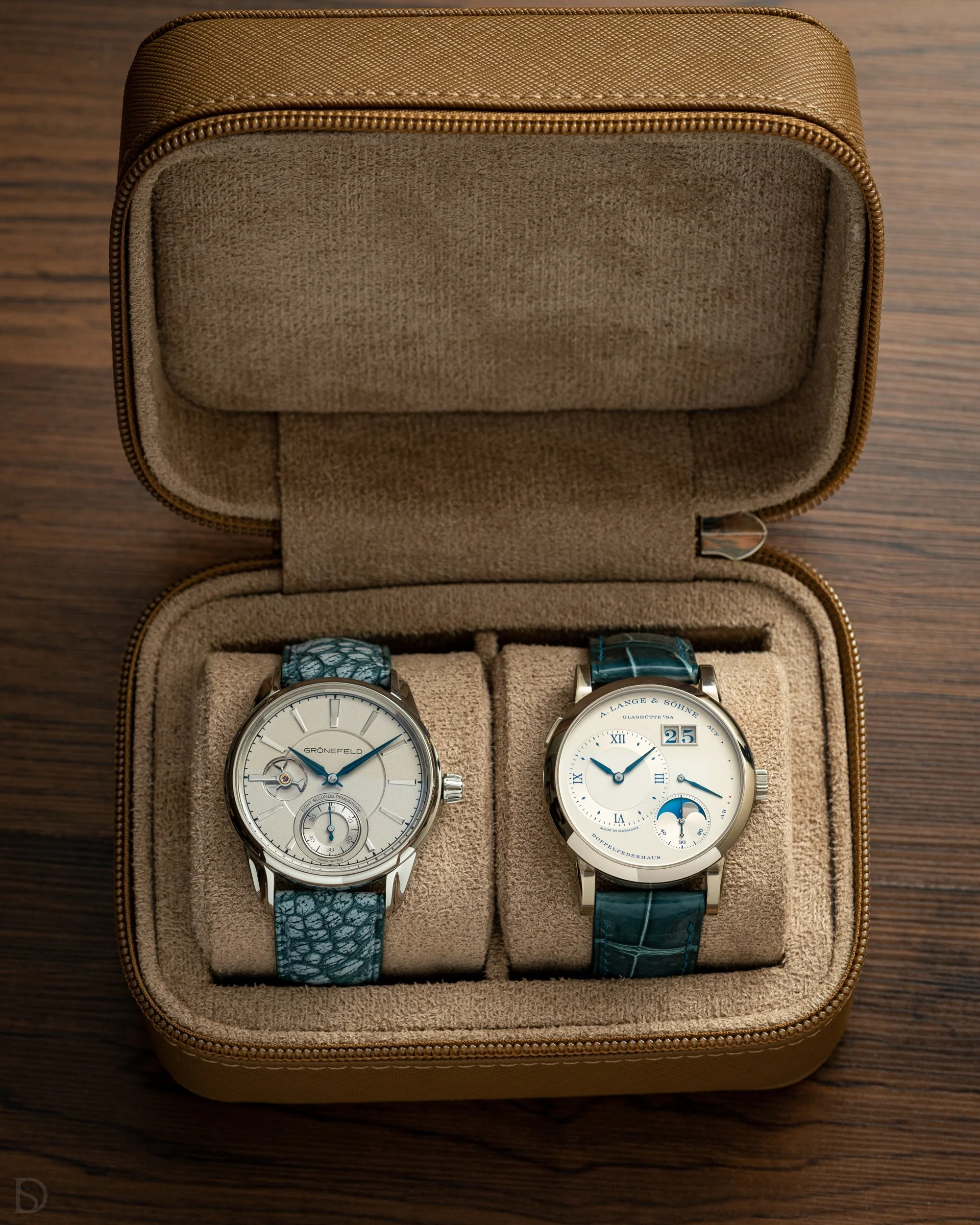 Zip Box (Two) - Brown/Light Brown - Image 3