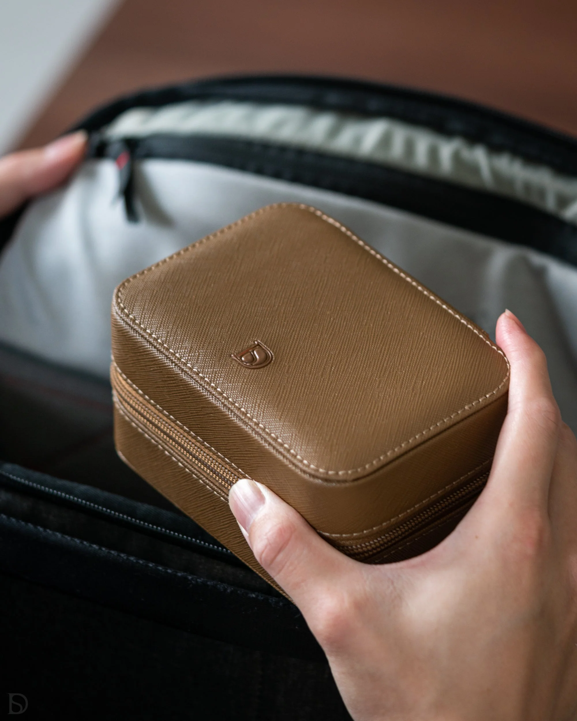 Zip Box (Two) - Brown/Light Brown - Image 4